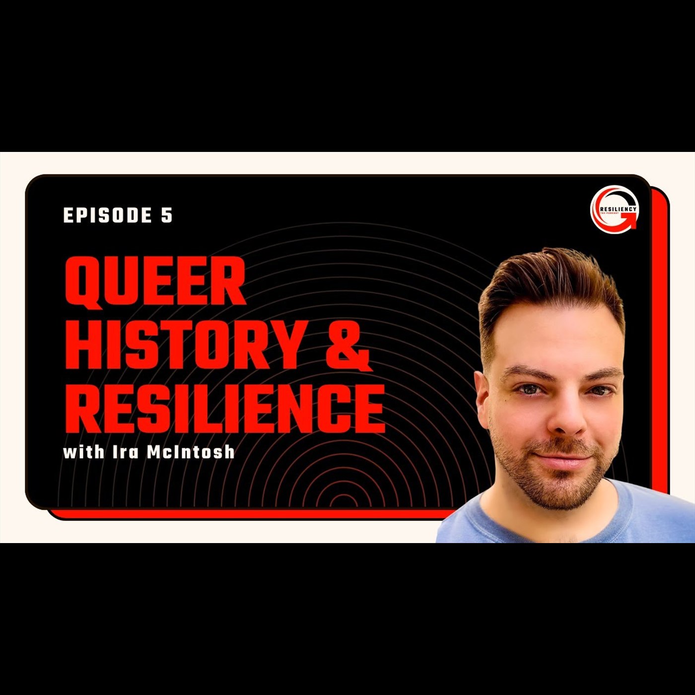 Cover artwork for Queerness Beyond Trauma with Ira McIntosh